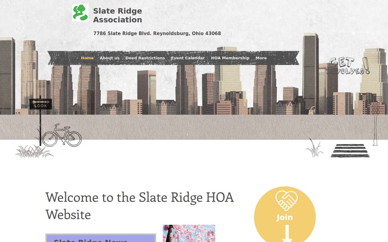 Reynoldsburg neighbors Slate Ridge Association resource